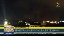 Israel ataca nuevamente el Sur del Líbano