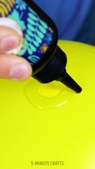 Night light made of epoxy resin and fabric  So fabulous