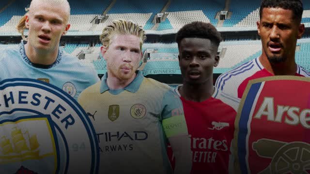 Manchester City v Arsenal - Combined XI