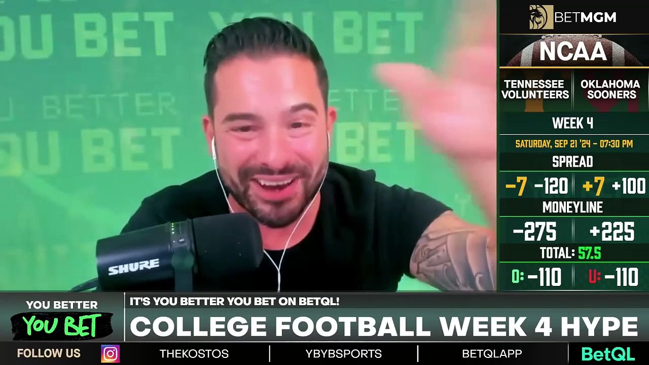 Nick is HYPED for College Football Week 4!