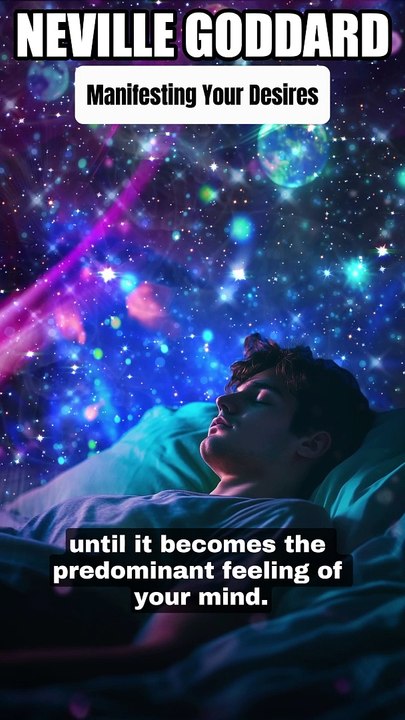  NEVILLE GODDARD ❯ Manifesting Your Desires 