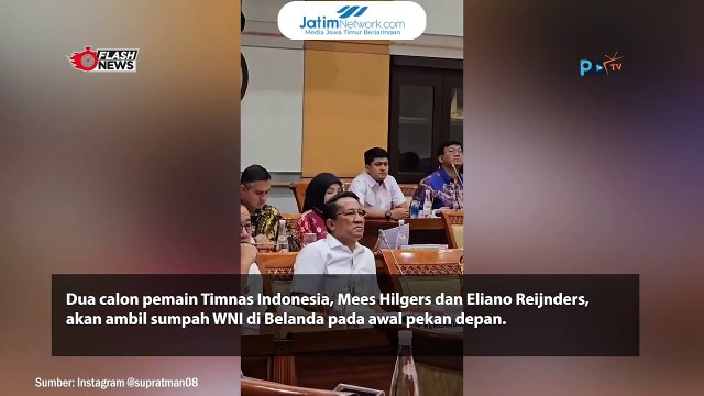 MEES HILGERS BERSAMA ELIANO REIJNDERS BISA AMBIL SUMPAH WNI DI BELANDA AWAL PEKAN DEPAN