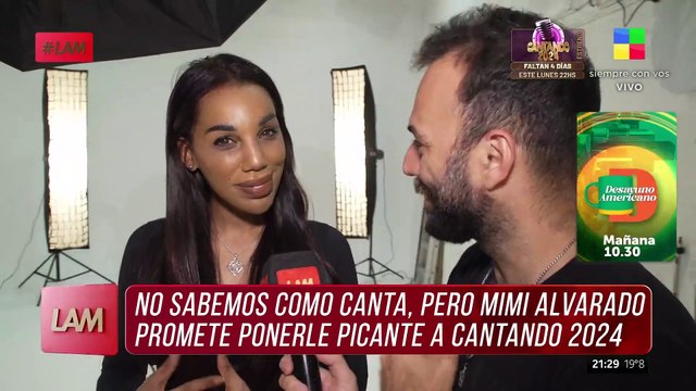 MIMI ALVARADO promete ponerle picanta a CANTANDO 2024