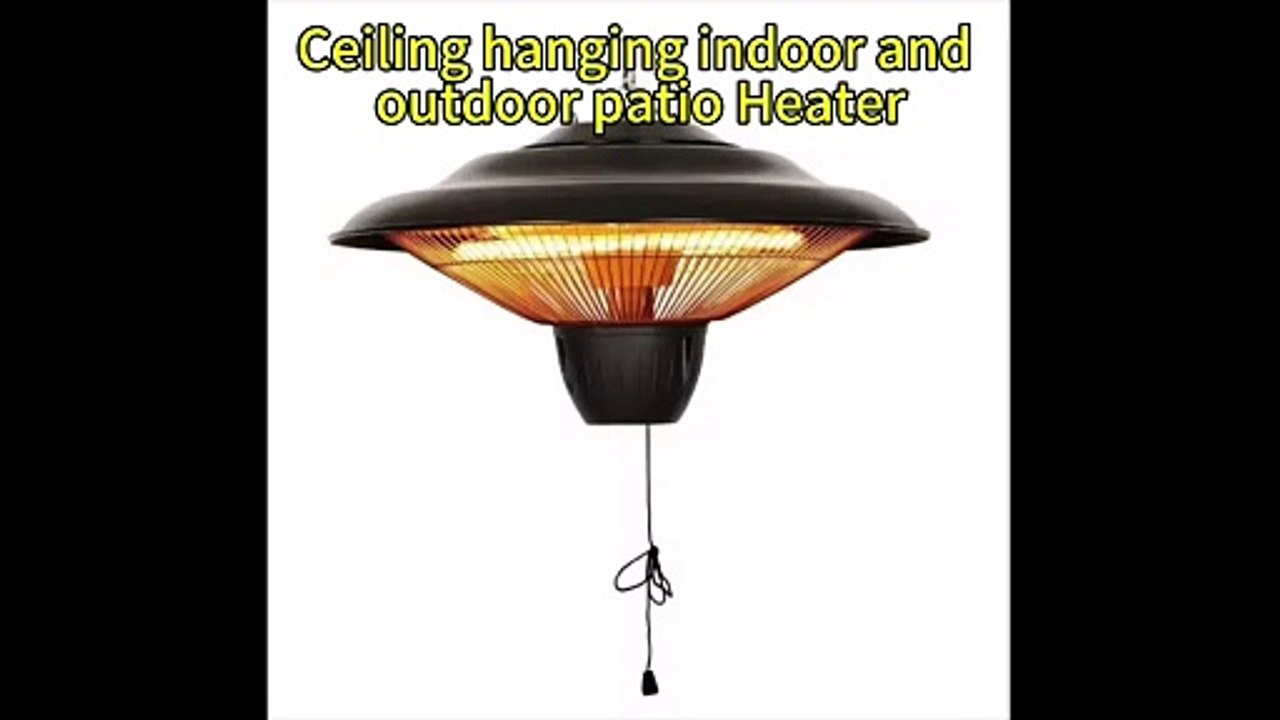 Celling Hanging Indoor and outdoor Electric Heater Waterproof Patio Heater