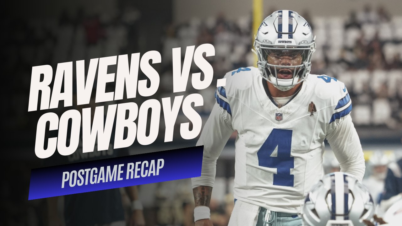 NFL WEEK 3 PREVIEW: Baltimore Ravens vs Dallas Cowboys