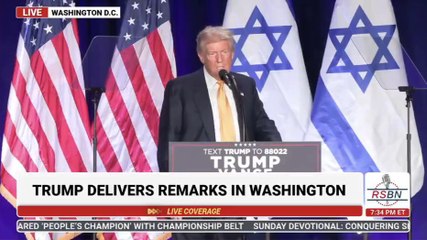 Trump dit aux juifs qu'ils devraient « se faire examiner la tête » lors de son événement antisémite.Merci Khamala hq 