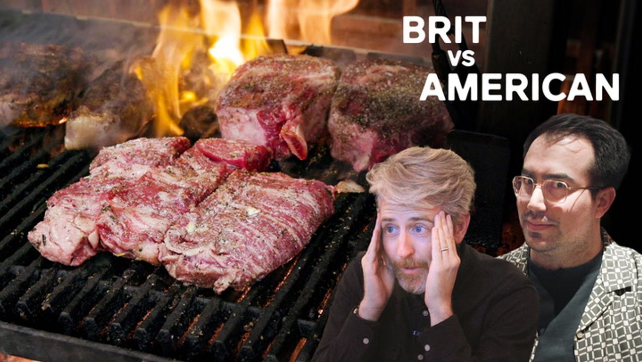 A British tourist and an American find the best steakhouse in Las Vegas