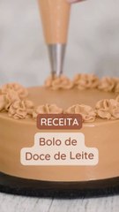 Bolo de doce de leite
