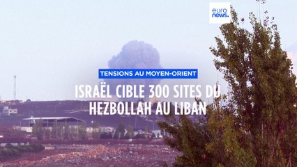300 sites du Hezbollah bombardés, le Liban dénombre au moins 182 morts et 700 blessés