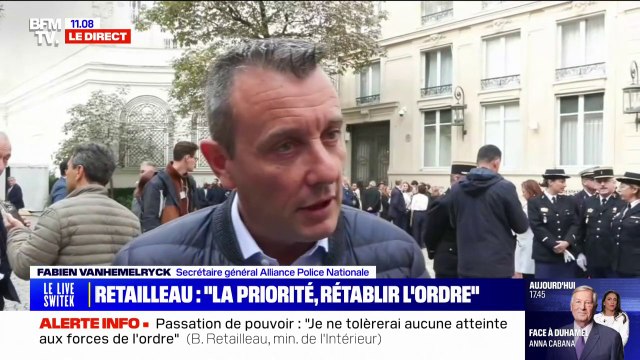 Fabien Vanhemelryck (Alliance Police Nationale): Ce n'est pas juste le ministère de l'intérieur qui peut rétablir l'ordre