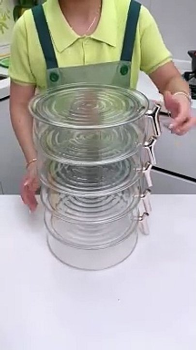 Multi-layer transparent dish cover