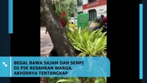 Begal Motor di Pantai Indah Kapuk Bawa Sajam Bikin Warga Mengamuk Tangkap Pelaku