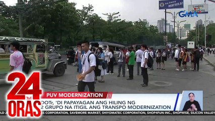 Ilang commuter, apektado sa panibagong tigil-pasada ng Piston at Manibela | 24 Oras