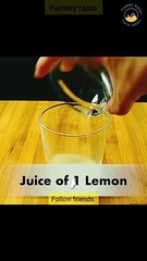 आसान और झटपट निम्बू पानी | गर्मियों का सुपरकूल ड्रिंक