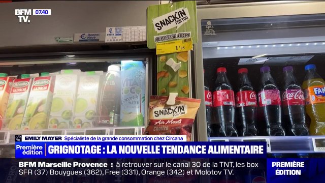 Chips, cacahuètes, sandwichs... le grignotage, la nouvelle tendance alimentaire des Français