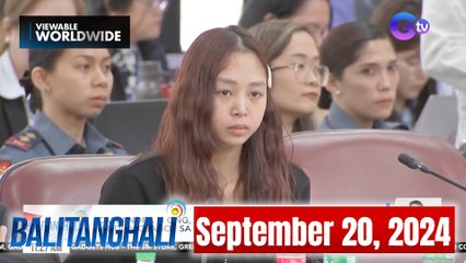 Balitanghali Express: September 20, 2024