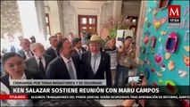 ¿Qué ocurrió en la reunión entre la gobernadora Maru Campos y el embajador Ken Salazar?