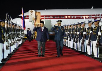 PRABOWO DATANG, KERJA SAMA PERTAHANAN INDONEAIA_FILIPINA DIPERKUAT