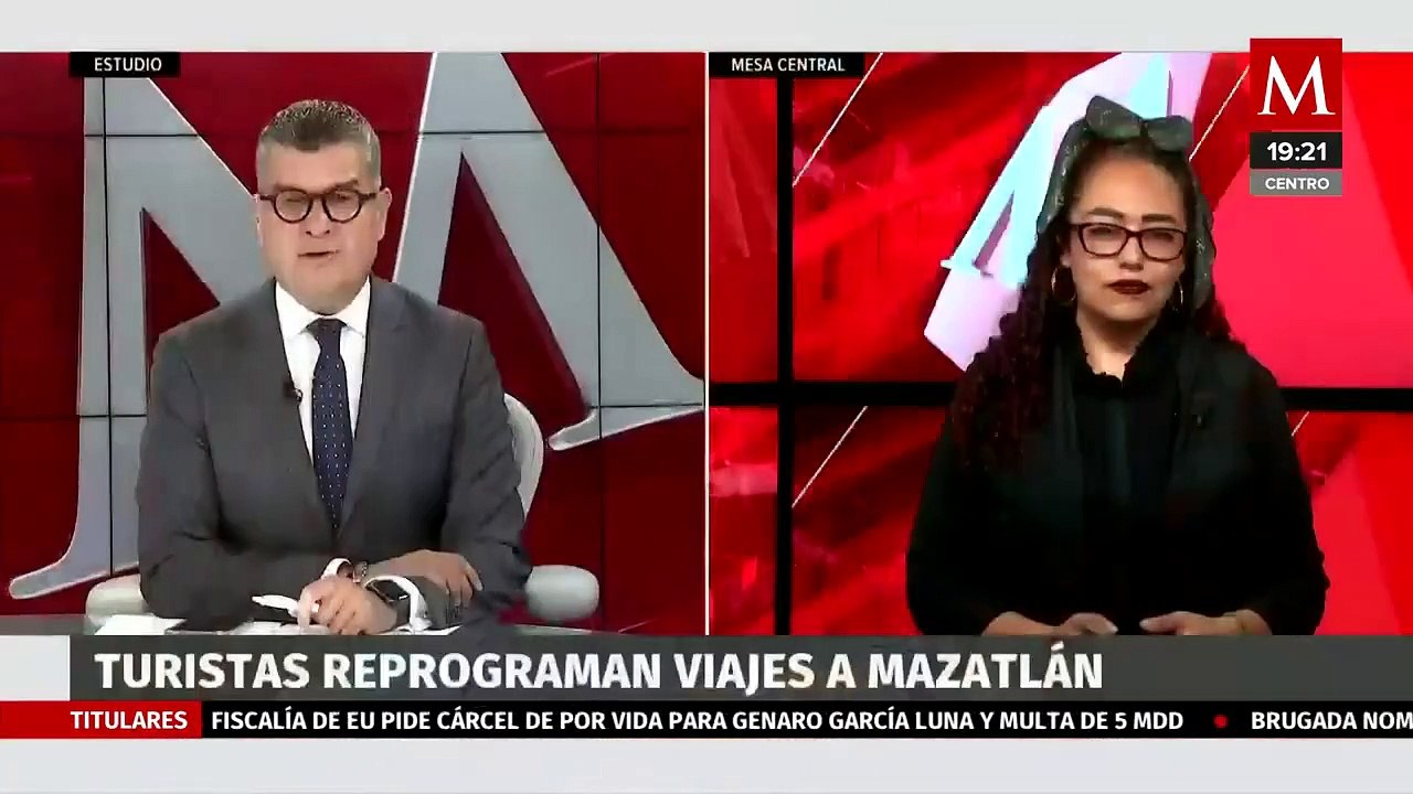 Turistas reprograman viajes a Mazatlán por violencia en Culiacán, Sinaloa