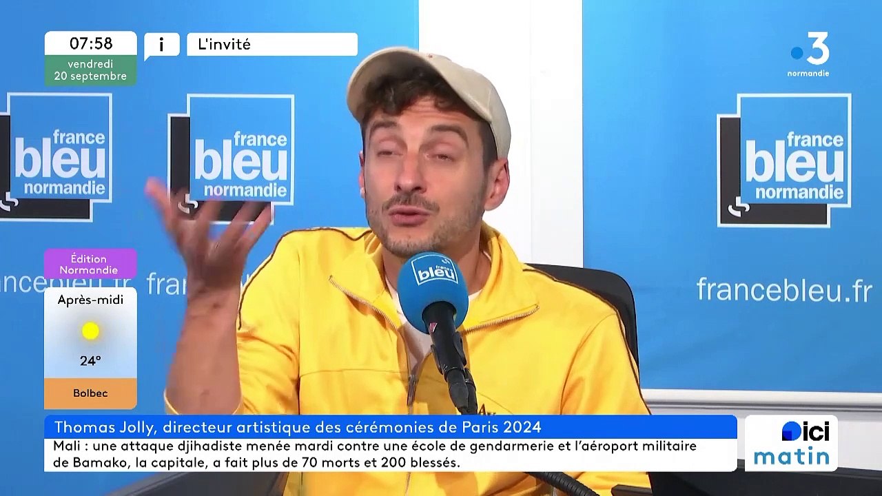 Le metteur en scène Thomas Jolly et son enfance...