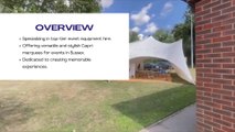 Premium Capri Marquee Hire in Sussex for Any Event | Eureka Hire Limited