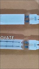 Twin tube quartz short-wave lamp infrared heat lamp 11*23 750w