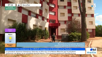 Le Crous de Grenoble inaugure deux nouvelles résidences