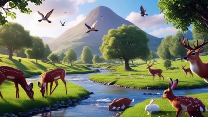 The Mountain and the Little River: A Journey of Patience and Persistence