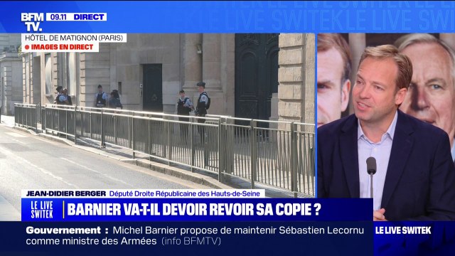 Jean-Didier Berger (Droite républicaine): Heureusement qu'il y a la Droite républicaine pour prendre la tête du gouvernement et régler les problèmes du pays