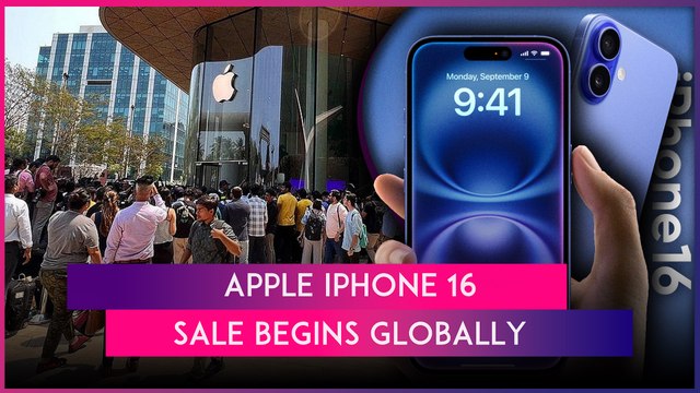 iPhone 16 Sale Begins Worldwide, Long Queues Seen Outside Apple Stores In India