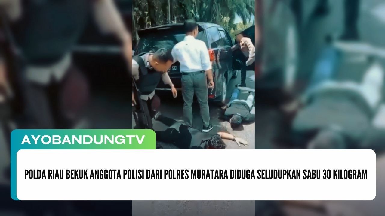 Polda Riau Bekuk Anggota Polisi dari Polres Muratara Diduga Seludupkan Sabu 30 Kilogram