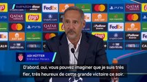 Monaco - Hütter : “Gagner contre Barcelone, l'un des plus grands clubs du monde, nous rend fiers”