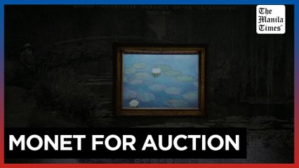 Never-auctioned Monet 'Water Lilies' painting to lead auction in Hong Kong