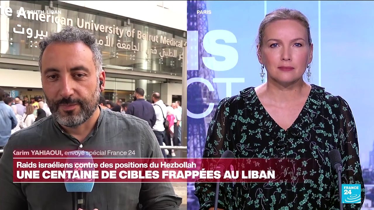 Raids israéliens sur les positions du Hezbollah : une centaine de cibles frappées au Liban