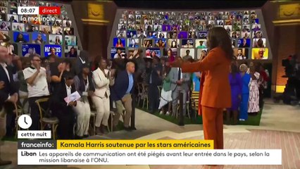 Download Video: Présidentielle américaine : La candidate démocrate Kamala Harris invitée star de l’animatrice Oprah Winfrey pour une émission télé - VIDEO