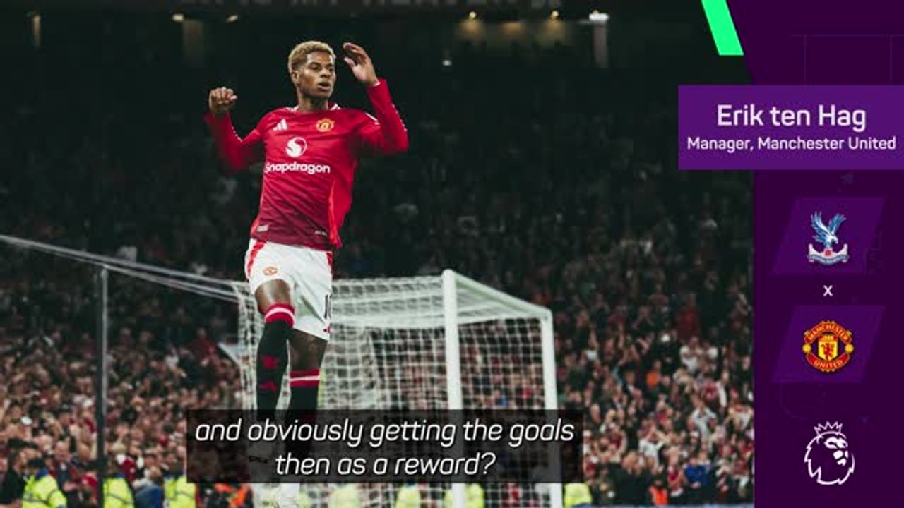 Ten Hag expecting more goals from Rashford after recent revival