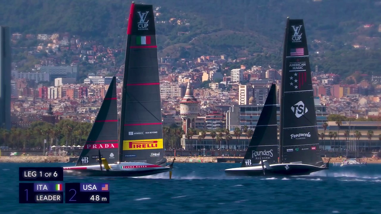 Louis Vuitton 37th America's Cup Barcelona 2024 - Match Point in the Louis Vuitton Semi-Final