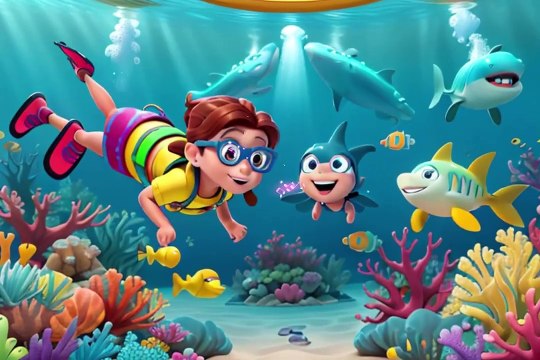 Sharky Beats KidsMusic-kidssongs-nursery rhymes-kids story time-DancingAnimals-CreativePlaytime