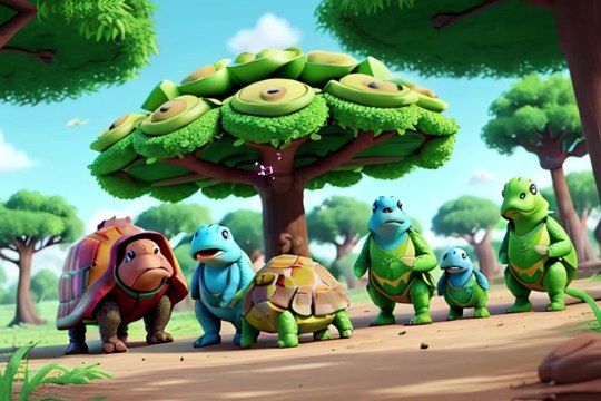 Turtle's SONG KidsMusic-kidssongs-nursery rhymes-kids story time-DancingAnimals-CreativePlaytime