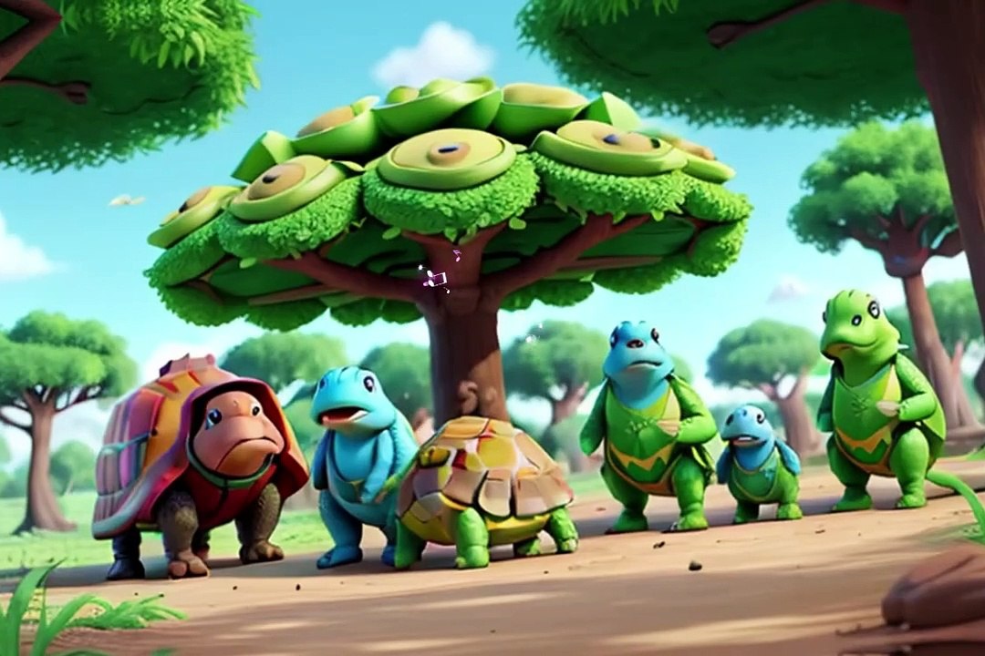 Turtle's SONG KidsMusic-kidssongs-nursery rhymes-kids story time-DancingAnimals-CreativePlaytime