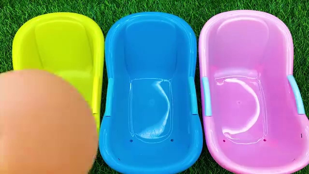 Satisfying Video l Mixing Candy in BathTub & Magic Skittles & Slime Cutting ASMR