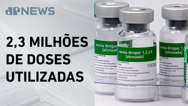 Menos da metade das vacinas do governo contra a dengue foram aplicadas