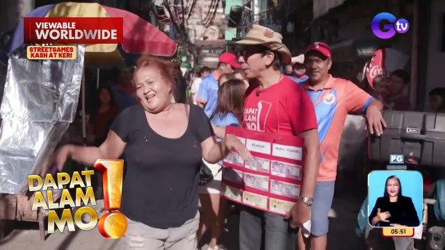 Street games kasama si. Kuya Kim Atienza | Dapat Alam Mo!
