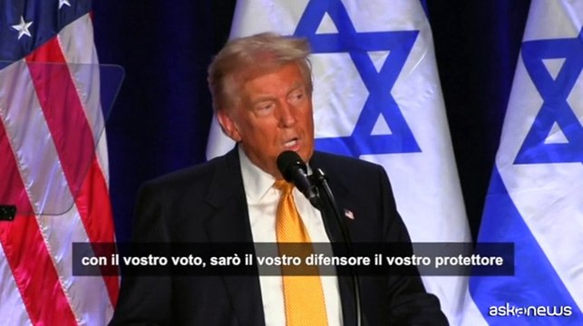 Trump cerca il voto filo-Israele: sar? il miglior amico degli ebrei