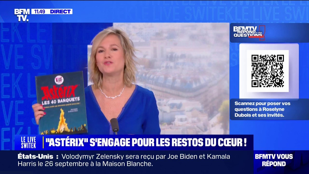 Dans "Astérix, les 40 banquets", des chefs proposent une recette pour chaque aventure d'Astérix