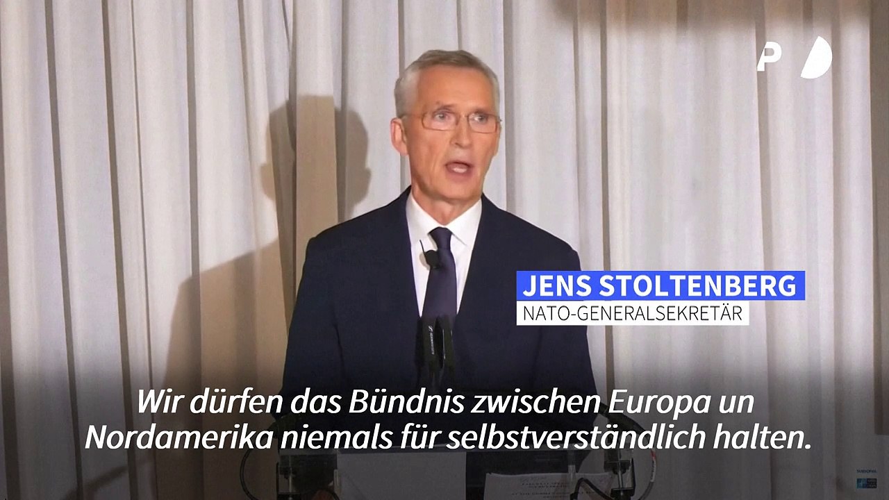 Stoltenberg: 'Isolationspolitik wird niemanden schützen'