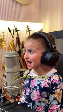 Ma nièce chante ma chanson PARCE QUE JE T'AIME !