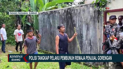 Download Video: Detik-Detik Pembunuh Gading Penjual Gorengan di Padang Pariaman Sumbar Tertangkap!