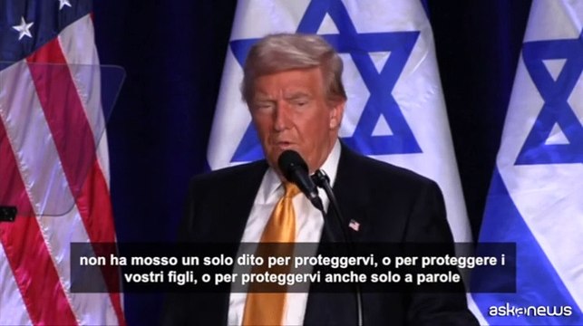 Trump attacca Harris: Zar delle frontiere, non ferma antisemiti