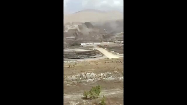 Afşin Termik Santrali'nde göçük
